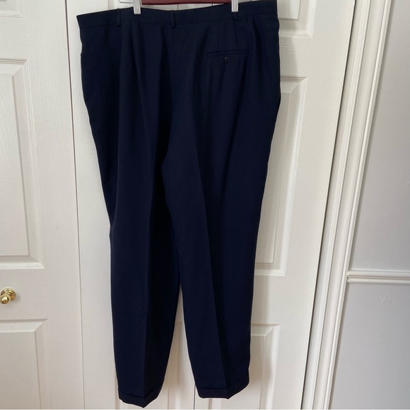 Ralph Lauren Women’s 100% Wool Navy Gold Classic Logo Crest 2 Piece Suit Blazer - Picture 14 of 14